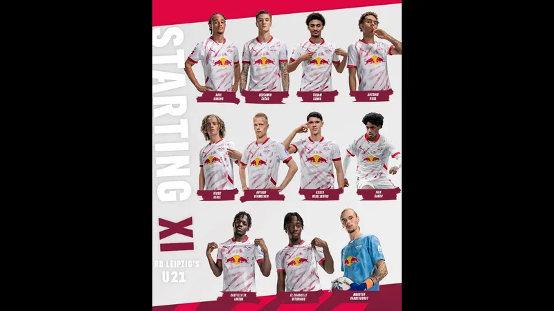 Cầu thủ RB Leipzig vô hiệu hóa pha tấn công của Heidenheim